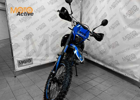 Мотоцикл REGULMOTO Sport-003 PR PRO (4 valves) 6 скоростей ПТС) черный-синий